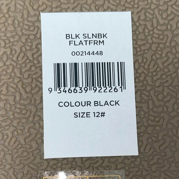 EVANS EXTRA WIDE FIT Slingback Flatform Size 12 - Picture 7 of 10